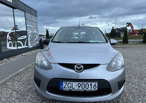 Mazda 2 cena 12900 przebieg: 233000, rok produkcji 2009 z Goleniów małe 497